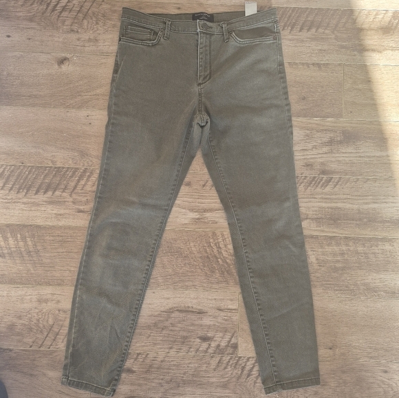 Banana Republic Olive Green Skinny Jeans – Size 29/8 - Picture 2 of 5
